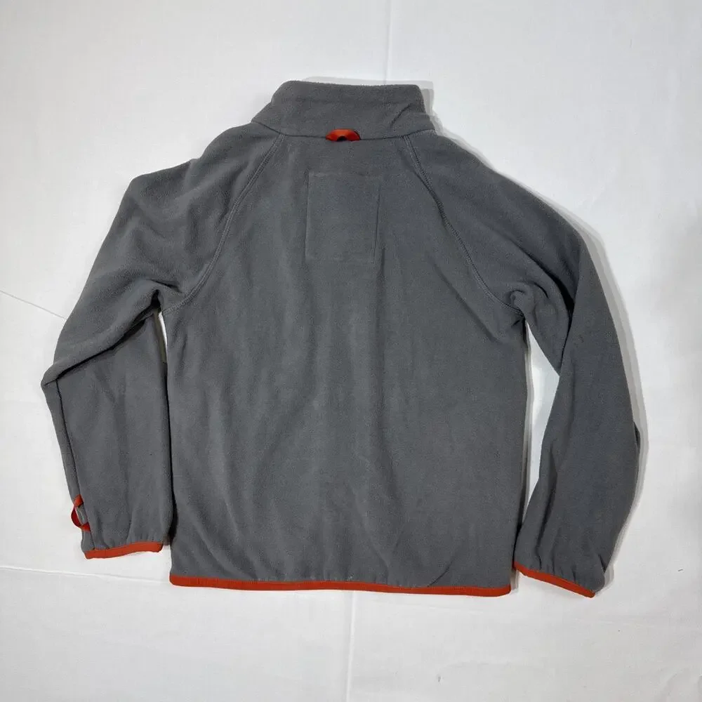 Cat & Jack Kids 3-in-1 Rain Jacket Hooded Fleece Liner Orange Size M (8)